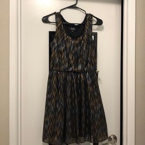 Silver and gold dress